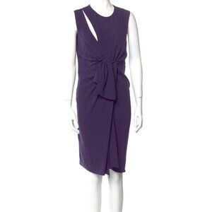 THE KOOPLES Twist-Front Sheath Dress Size M